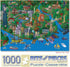 Bits and Pieces 1000 Piece Jigsaw Puzzle, Boston City View, 1000 pc Charles River by Artist Joseph Burgess