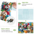 300 300 20.5 15 Piece Puzzles for Adults,Cute Dogs Jigsaw Puzzle for Adults Kids Seniors,Recycled Cardboard Dogs Large