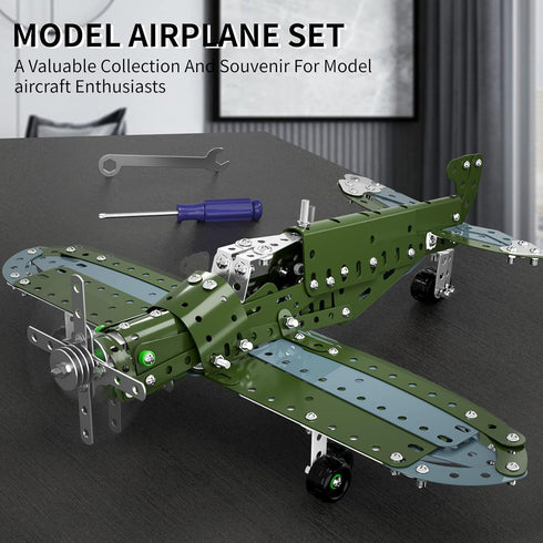 Garbo Star Set 285 8-12-16, 8 9 10 11 12 STEM Building Projects Model Airplane - Pieces STEM Project Building Toys