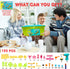 195 3 4 5 6 7 8 9 10 Sets NXONE PCS Educational STEM Toys for Boys and Girls Ages Construction Building Blocks Toy