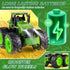 BAYSING 3-5, 3,4,5,6,7 3-7 Remote Control Tractor Toys for Kids Light Up Monster Trucks Toy for Boys Year Old, Toddlers