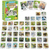 gisgfim 100 PCS Memory Matching Game Animal Babies Concentration Memory Card Educational