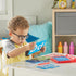 hand2mind 3-5, Letter Tracing Sensory Pad, Reusable Handwriting Practice for Kids Learn to Write, Letter Tracing Board