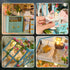 BenBen DIY Miniature House Kit, Mini House Building Kit for Adults, Model Craft Kits with Furniture, Tiny Dollhouse