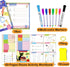 60 3 4 5 Preschool Learning Activities Reusable Pages, Tracing Letter Number Handwriting Practice Book for Kids