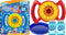 JA-RU Blitz Fan Bubble Wheel Blower | 1 Pack Battery Operated Automatic Bubble Maker with Non Toxic Soap Solution