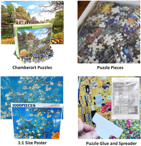 1000 Piece Premium Jigsaw Puzzle - Golden Sunflower A-1158
