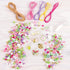 Make It Real: Crystal Dreams Nature Song - Create 9 Unique Charm Bracelets, 461 Pieces, All-in-One DIY Kit for Kids