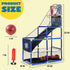 JOYIN Arcade Basketball Game Set, Indoor/Outdoor Sport Play with 4 Balls and Hoop for Kids 3 to 12 Years Old