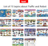 3-5,Sensory 3 4 5 6 13 Topics,600+ English Talking Book,Interactive Word Sound Book Toddler Autism Toy,Educational