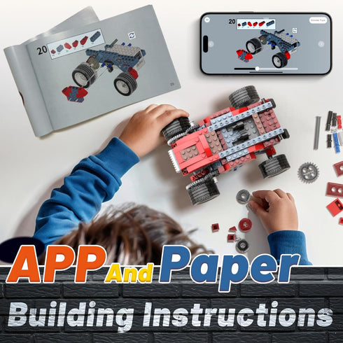 8 1 6-8, 8-10, 6 7 8 9 10 11 12 in STEM Kits for Kids Age DIY Electronic Monster Truck Building Kit, STEM Toys for Boys