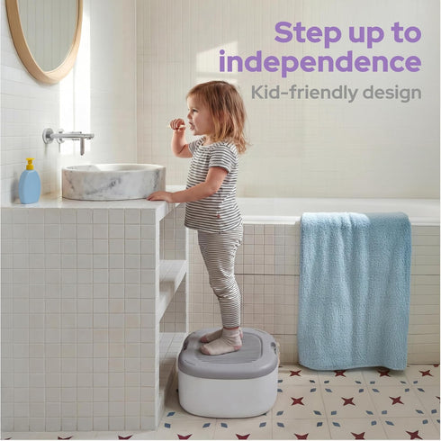 lalalark 3-in-1 Seamless Toddler Potty Training Toilet, Baby Potty Training Seat & Step Stool with TPE Seat, Extended
