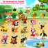 30PCS Summer 4-8 8-12 Mini Animal Building Blocks Party Favors for Kids Birthday Goodie Bags Stuffers Classroom