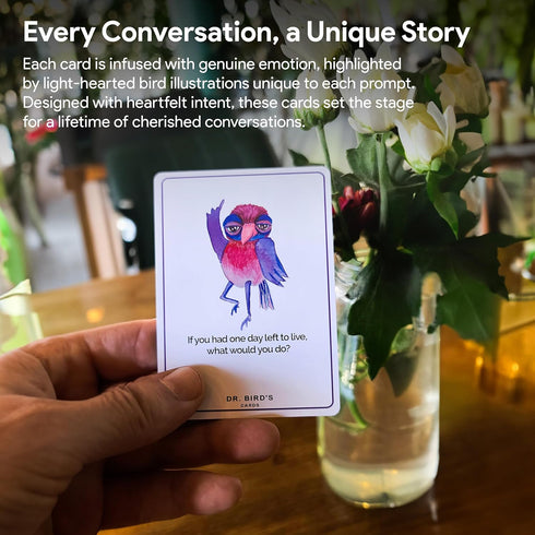 Dr. Bird's Date Deck - Perfect Bridal Shower Gifts for Couples - Build Deep Connections