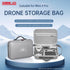 Hard Carrying Case for DJI Mini 4 Pro - Waterproof PU Portable Travel Shoulder Bag and Handbag 2 in 1