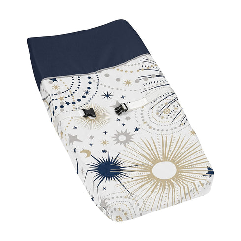 Sweet Jojo Designs Star and Moon Boy or Girl Baby Nursery Changing