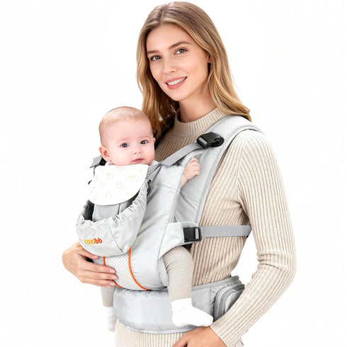 CoziBB Baby Carrier, 3-in-1 Cozy Baby Wraps Carrier with Air Cushion Waist