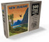 MyPuzzle New Zealand: Vintage Poster - Premium 500 Piece Jigsaw Puzzle for Adults, Milford Sound