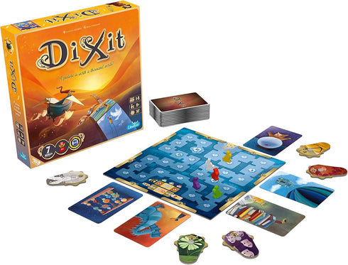 Dixit Board Game, Ages 8+, 3 to 8 Players, 30 Minutes Playing Time