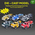 Elementoy Rollback 1:64 2 1 Playset Flatbed Tow Truck Toy Scale Diecast Model Car Hot Rod, Muscle Trailer Series