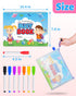 Benresive Montessori Busy Book for Toddlers 2-4, Preschool Learning Activities, Sticker Books for 2 3 4 Year Olds,