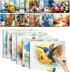 25 Pack Dementia Products for Elderly Reusable Water Doodle Coloring Set for