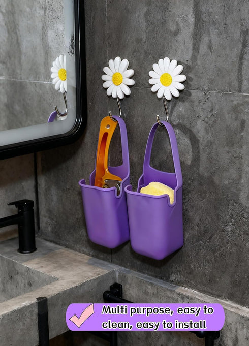 Universal Foldable Silicone Cup Holder Dual-Open Design fits Most Bottles&Cups.Leak-Proof, Food-Grade Silicone,Easy