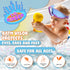 Shampoo Visor by Splash Guard, Comfort Seal Baby Bath Shampoo Shower Cap, Protects Eyes, Ears, Face