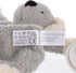 Apricot Lamb Stuffed Animals Security Blanket, Gray Koala Infant Nursery Character Blanket, Luxury Snuggler Plush (Gray