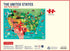 Mudpuppy 1000 Piece United States Jigsaw Puzzle for Adults, Vibrant Illustrations of 50 States