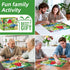 500 Gifts,20.5x15 Puzzles for Adults Pieces,Charming Lakeside Church Puzzle for Adults,Beautiful Flower & Parrot Jigsaw