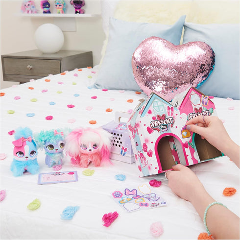 Minis Fluffy BFFs 3-Pack of 3-Inch Plush Toys, Kids Toys for Girls Aged 5 and Up