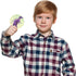 Zonon 10 Pcs Dinosaur Potty Training Stickers, Reusable Color Changing Pee Targets for Kid Training
