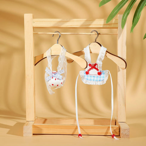 poleueo 17cm Set 17cm Doll Clothes - Kawaii Chic Style for Dolls, Cute Doll Outfit with Accessories (Style C)
