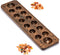 Yellow Mountain Imports Mancala Set with 17.3-Inch Solid Wood Board and Quartz