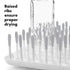 Gray OXO Tot Bottle Drying Rack for Easy Drying
