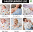 Varniya Lifestyles 1 3, Pack 2) Muslin Swaddle Blanket Organic Cotton Baby Receiving Blanket Soft & Breathable Swaddle