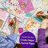 2-Pack 8 9 10 11 12 13 14 Set LAOESE DIY Journal Kit for Girls - Birthday Easter Gifts for Girls Years Old - Arts