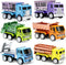 Oriate 6 PCS Diecast Metal Toy Trucks Vehicle Set, Cars Toys with
