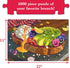 Jigsaw Puzzles for Adults and Families: The Avocado Toast, 1000-Piece Puzzle, Brain-Boosting Fun for Ages 15+, Gifts for Food Lovers (22" x 15")