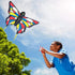 Melissa & Doug Beautiful Butterfly Kite | Single Line Shaped Kite (50-Inch Wingspan)
