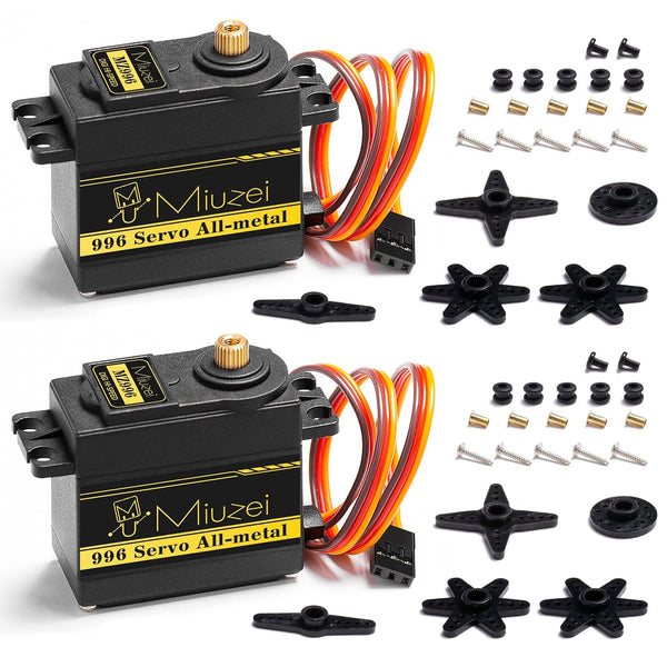 Miuzei MG996R Servo Motor Metal Gear High Speed Torque Digital Servo for