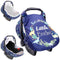 Car Seat Covers for Babies Boys, Little Brother Infant Canopy, Stretchy Newborn Stroller Carrier Cover, Dinosaur