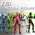 PkghoKids 3D T13 13 Printed Action Figure, Robot with Movable Parts, Desktop Decoration, Gift for Collectors and Game