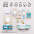 Le Toy Van Daisylane Bathroom Premium Wooden Toys for Doll House Accessories, Suitable for Ages 3+