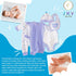 20 Set Set, Sky Bliss Piece Baby Gift (Blue), Newborn Baby Gift Baby Clothes, Teddy Bear, Pacifier, Baby Grooming kit