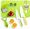 7 Pcs Kids Knife Set for Real Cooking, Toddler Cooking Set Montessori