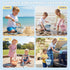 Set 3 Pack Beach Sand Toys Mesh Shovel for Kids, Collapsible Sand Buckets and Filter Sand Scooper with Mesh Bag