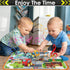 oeleoyi 1 3 Soft Cars Toys with Voiced Playmat for One Year Old Toddler, Birthday Gifts for Infant to Years Boys