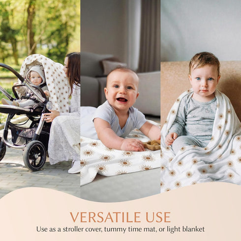 48 48 Baby Swaddle Blanket, x in Single Swaddle Blanket, Breathable Stretch Fabric, Organic Cotton Swaddle Blankets